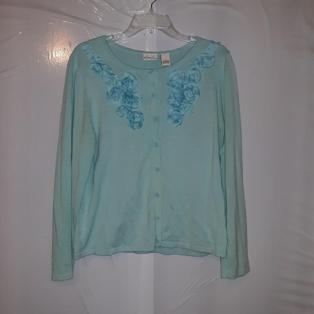 Women's Kim Rogers embellished cardigan size L